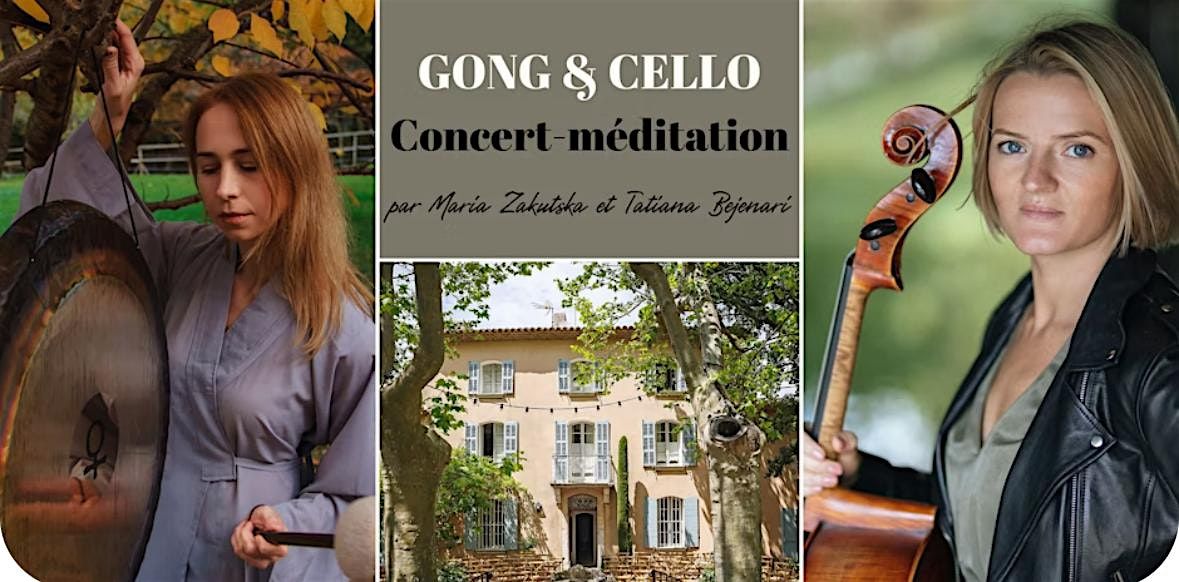 Copy of Gong & Cello concert - meditation, 30 August | Event in Trets | AllEvents