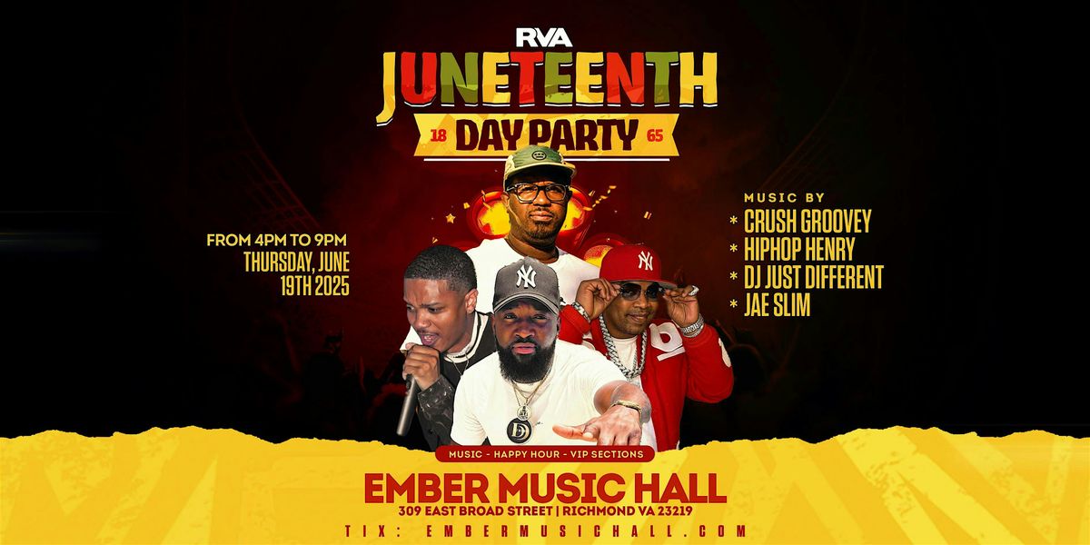 RVA Juneteenth Dayparty Celebration, 19 June | Event in Richmond | AllEvents
