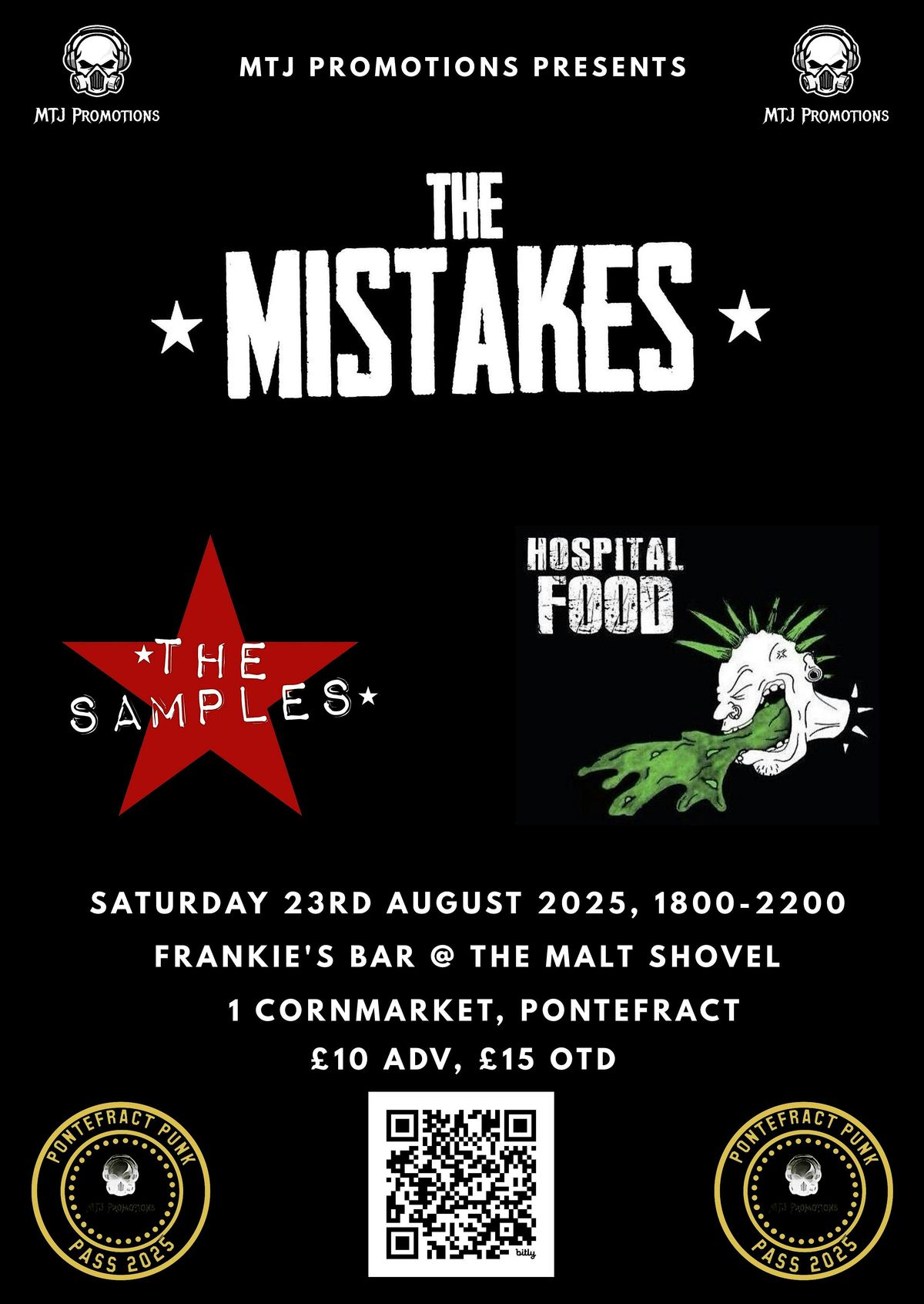 The Mistakes PPP # 8, 23 August | Event in Pontefract | AllEvents
