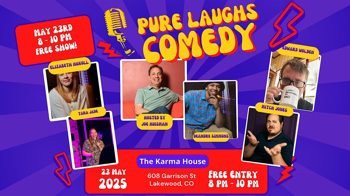 Pure Laughs Comedy | Event in Lakewood | AllEvents