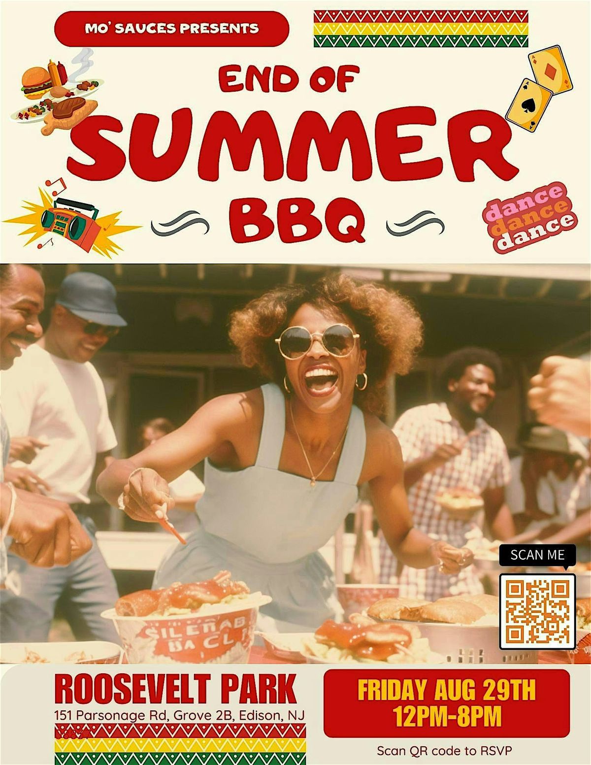 End of Summer BBQ, 29 August | Event in Edison | AllEvents