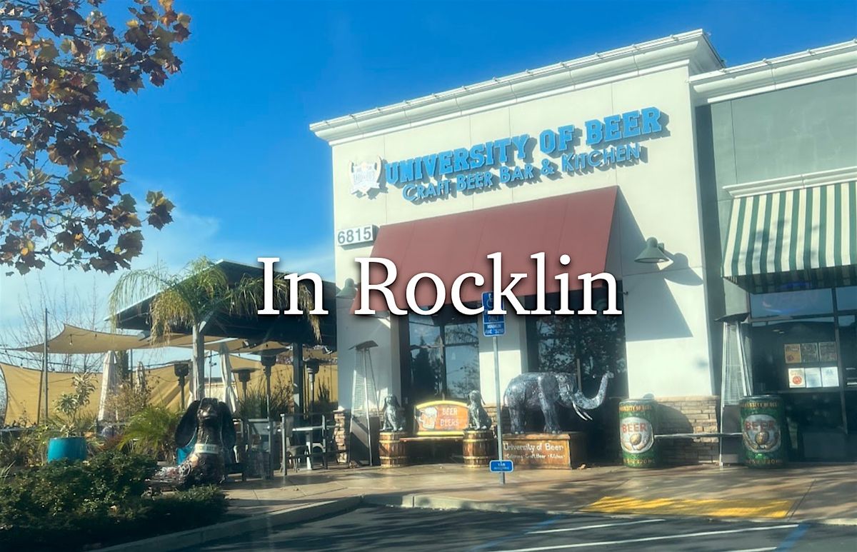 Free Singles Dating Mixer in Rocklin - University Of Beer - 7pm, 31 May | Event in Rocklin | AllEvents