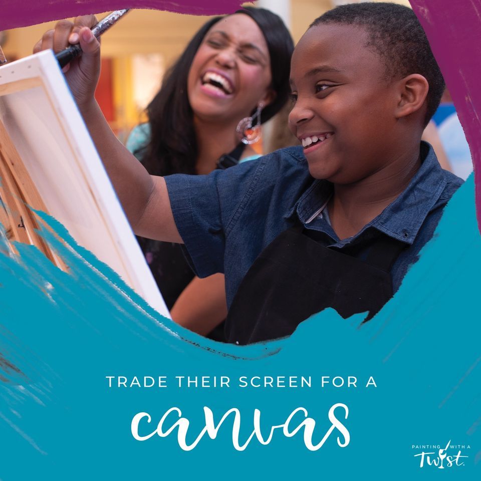 FAMILY FUN SIP & PAINT DAY, Painting with a Twist McDonough, GA (1867