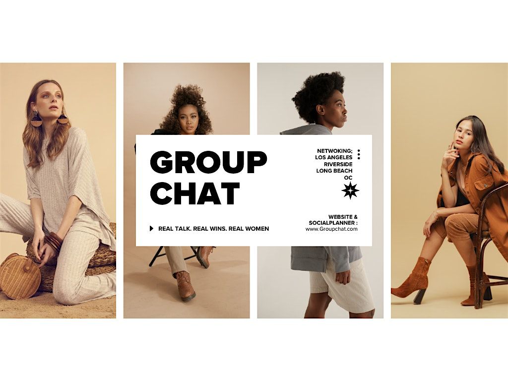 Group Chat  Founders Event, 17 August | Event in Rancho Cucamonga | AllEvents