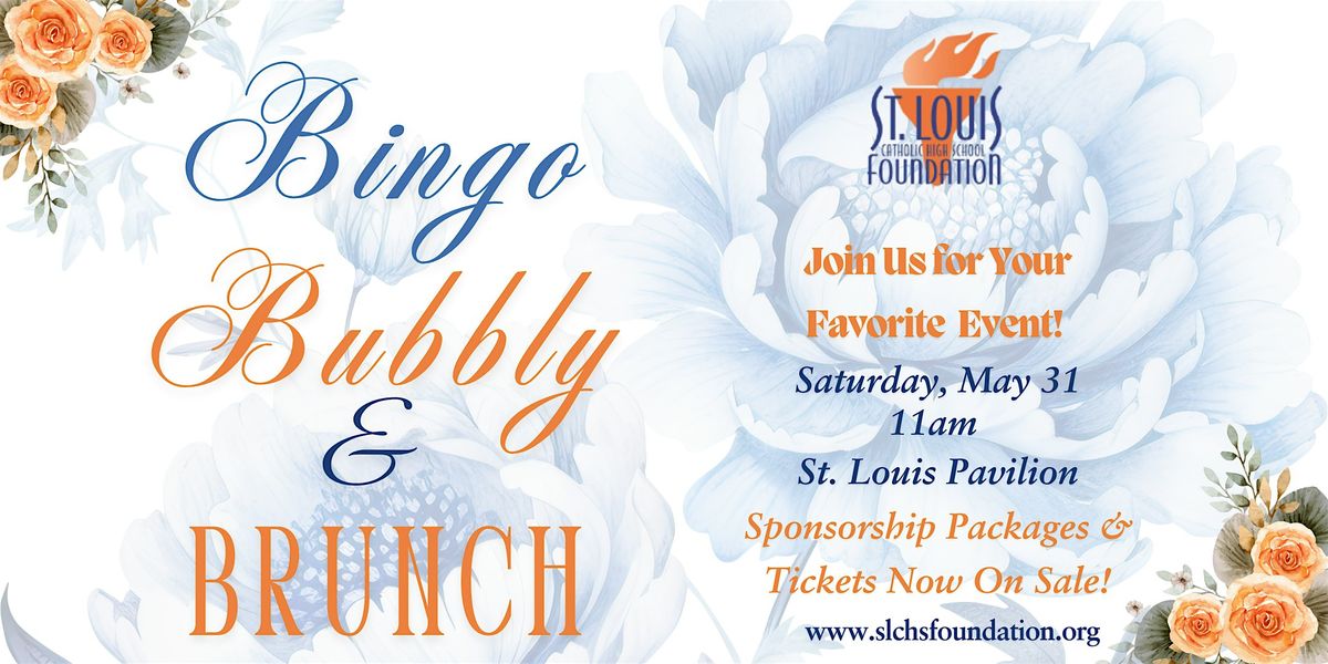 Bingo, Bubbly & Brunch Presented by the St. Louis Catholic Foundation, 31 May | Event in Lake Charles