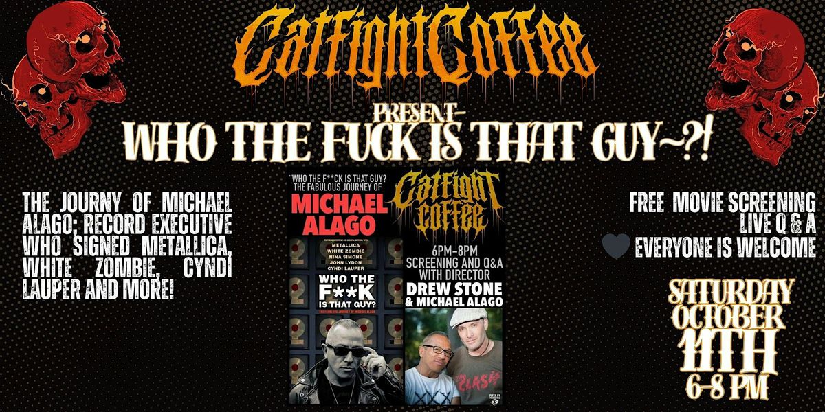 'Who the Fuck is that Guy' movie screening with live in person Q &A, 11 October | Event in Boonton | AllEvents