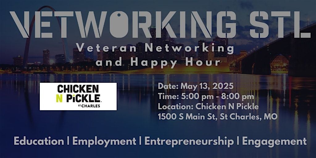 Vetworking STL May 2025, 13 May | Event in Saint Charles | AllEvents