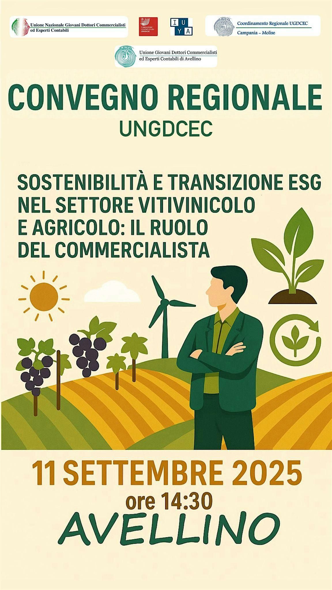 CONVEGNO REGIONALE UNGDCEC - LAVORI CONGRESSUALI, 11 September | Event in Avellino | AllEvents