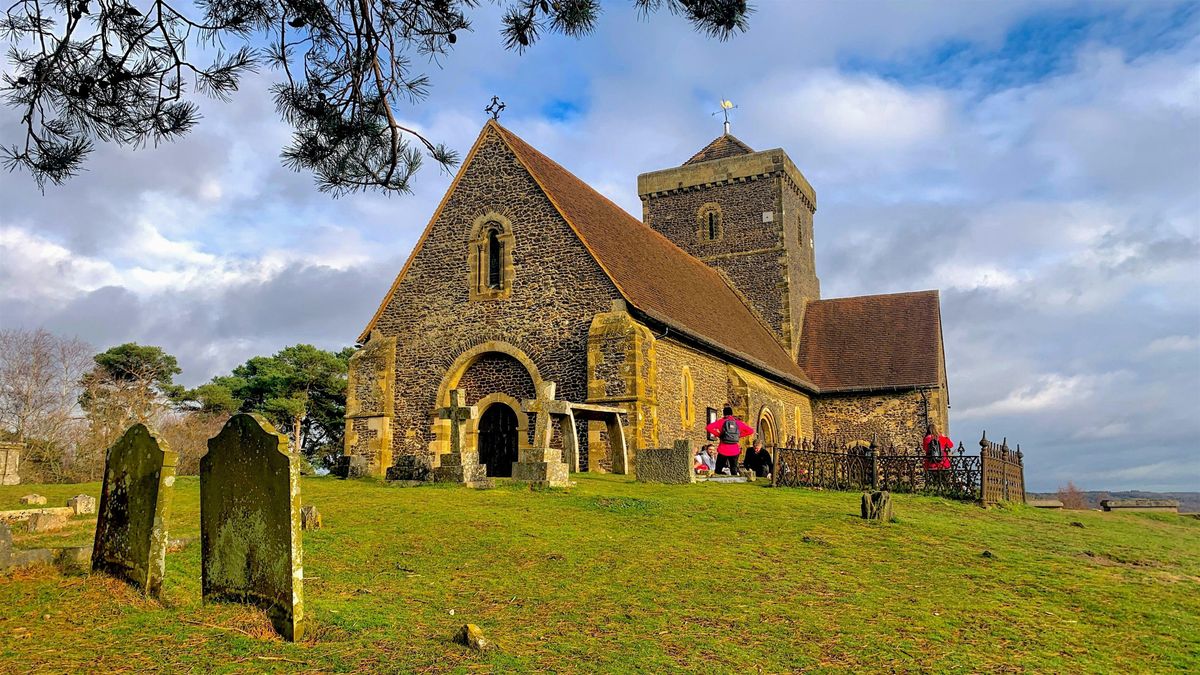 Hike, St Martha's  hill, the Pilgrims way, and the Tulips of Guildford Castle, 25 April | Event in London