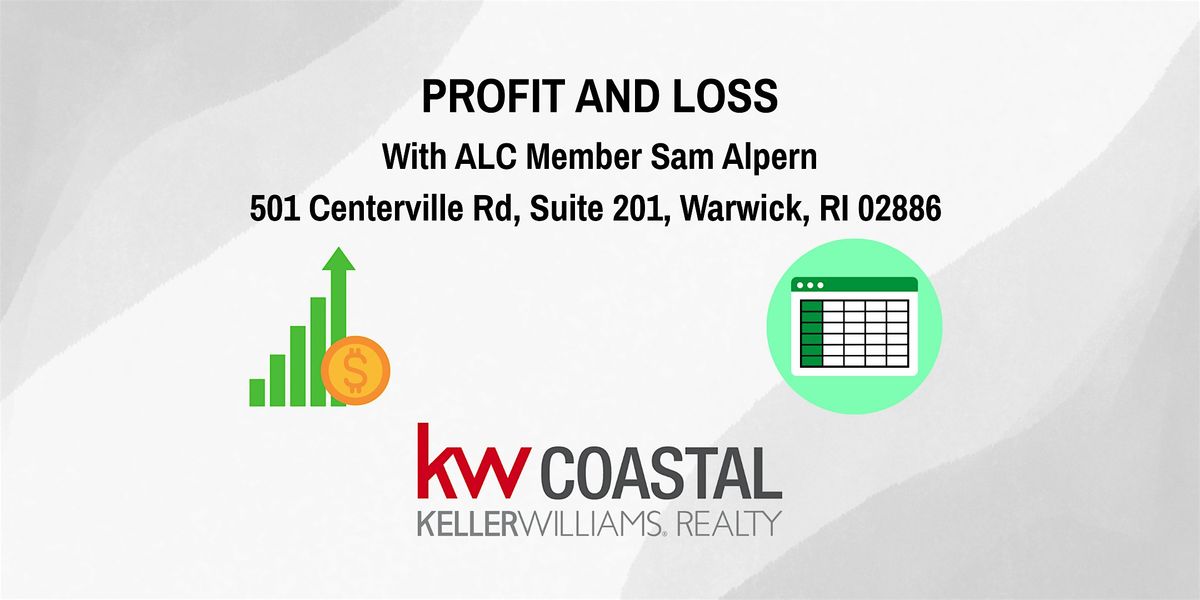 Profit and Loss with Sam Alpern | Event in Warwick | AllEvents