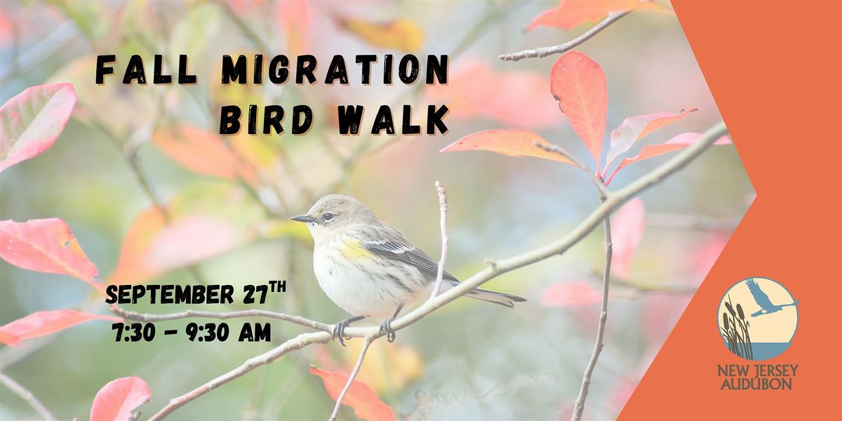Fall Migration Bird Walk at Garret Mountain Reservation, 27 September | Event in Woodland Park | AllEvents