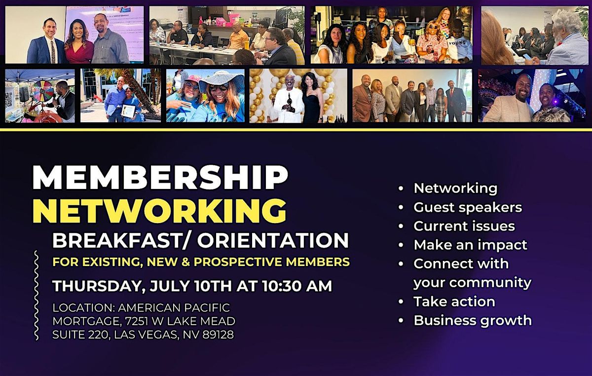 NAREB Las Vegas - Monthly Networking Breakfast/Orientation, 10 July | Event in Las Vegas | AllEvents