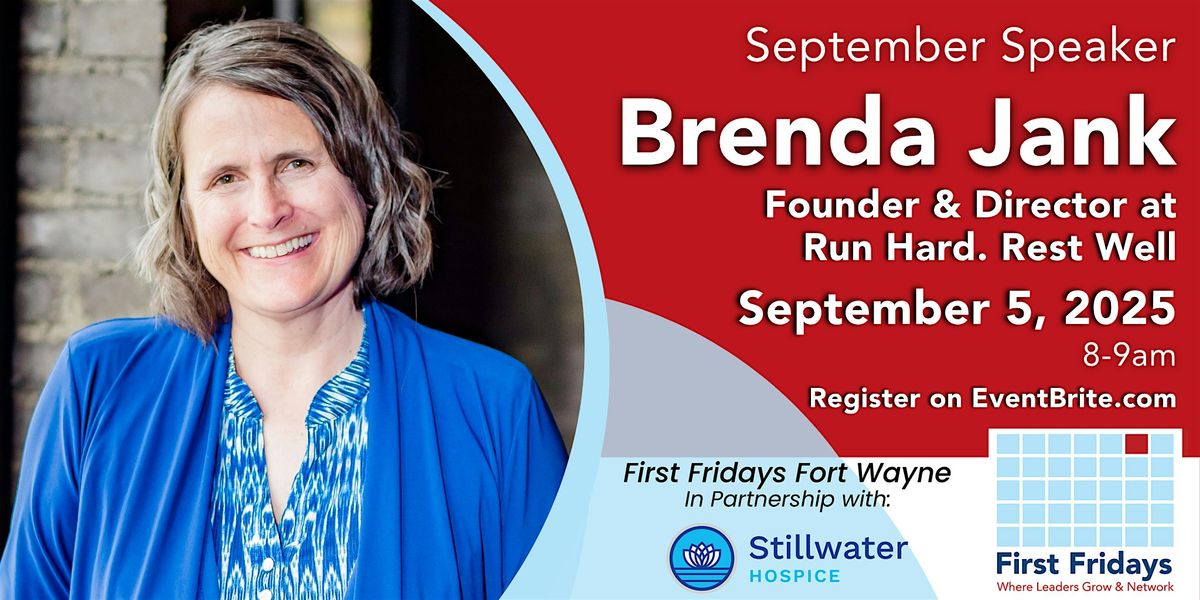 September First Fridays with Brenda Jank, 5 September | Event in Fort Wayne | AllEvents