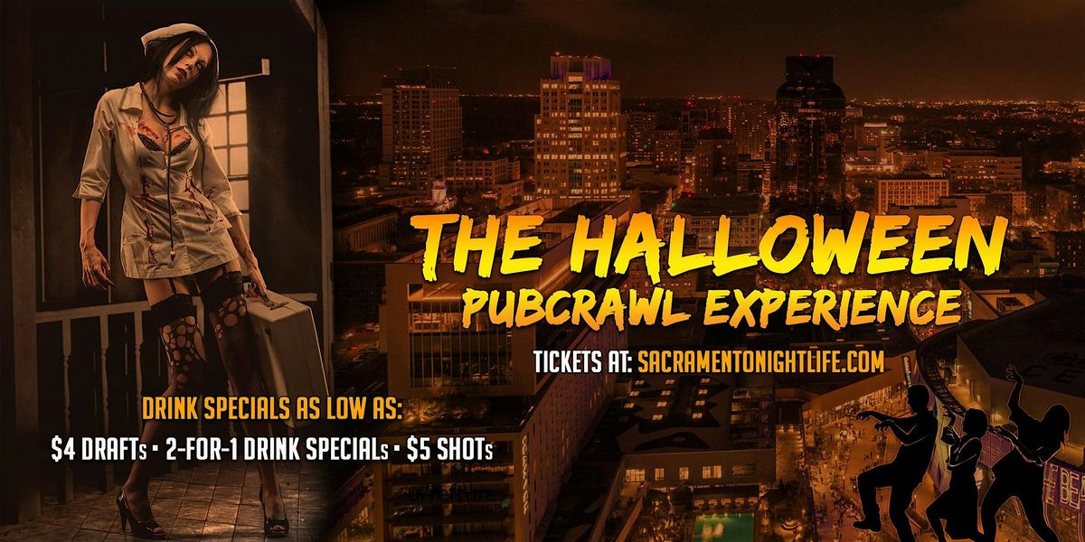Sacramento Halloween Pub Crawl Party Saturday, 1 November | Event in Sacramento | AllEvents