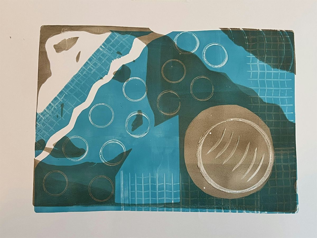 Gelli-plate printing workshop - an introduction to mono-printing, 7 October | Event in Montpelier | AllEvents