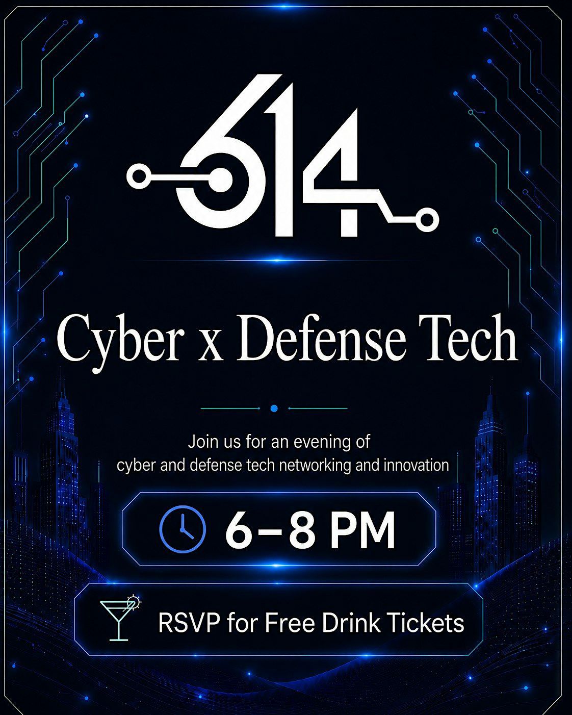 614 Tech Week · Cyber and Defensetech Mixer, Discovery District ...