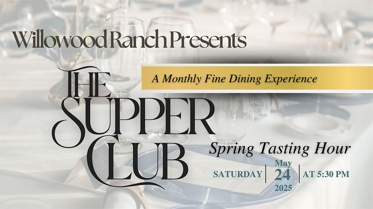 Tasting Hour, an Introduction to Supper Club, 24 May | Event in Bells | AllEvents