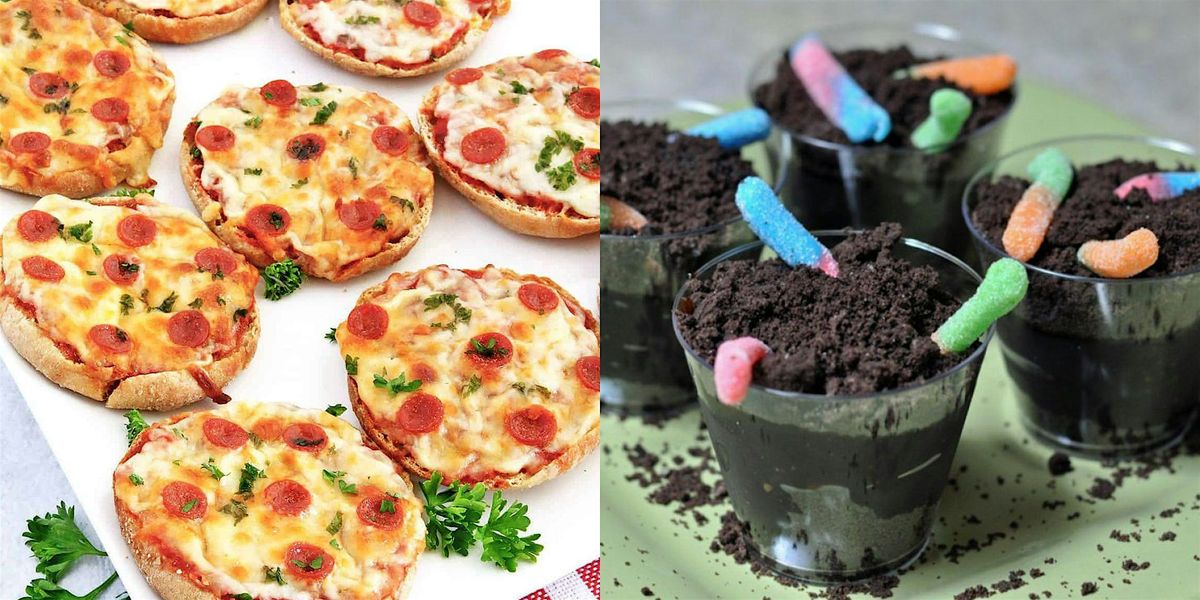 Culinary Kids:  English Muffin Pizzas & Dirt Cups, 15 May | Event in Medina | AllEvents