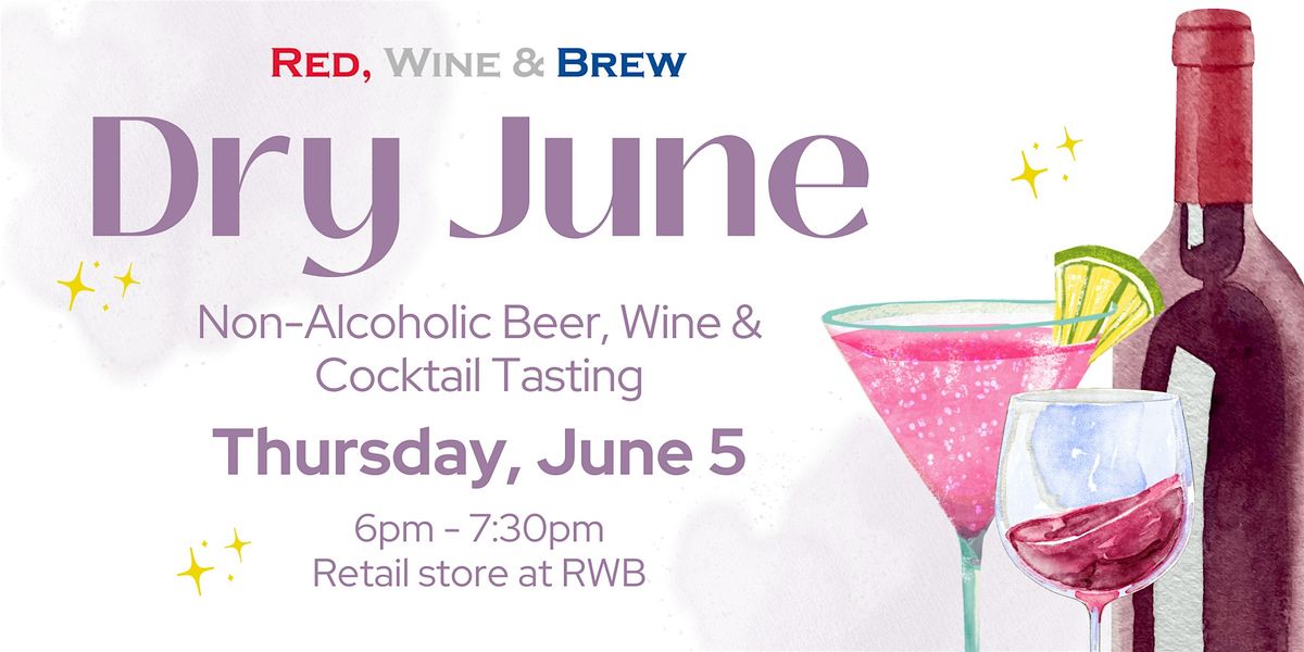 Dry June Non-Alcoholic Tasting, 5 June | Event in Mentor | AllEvents