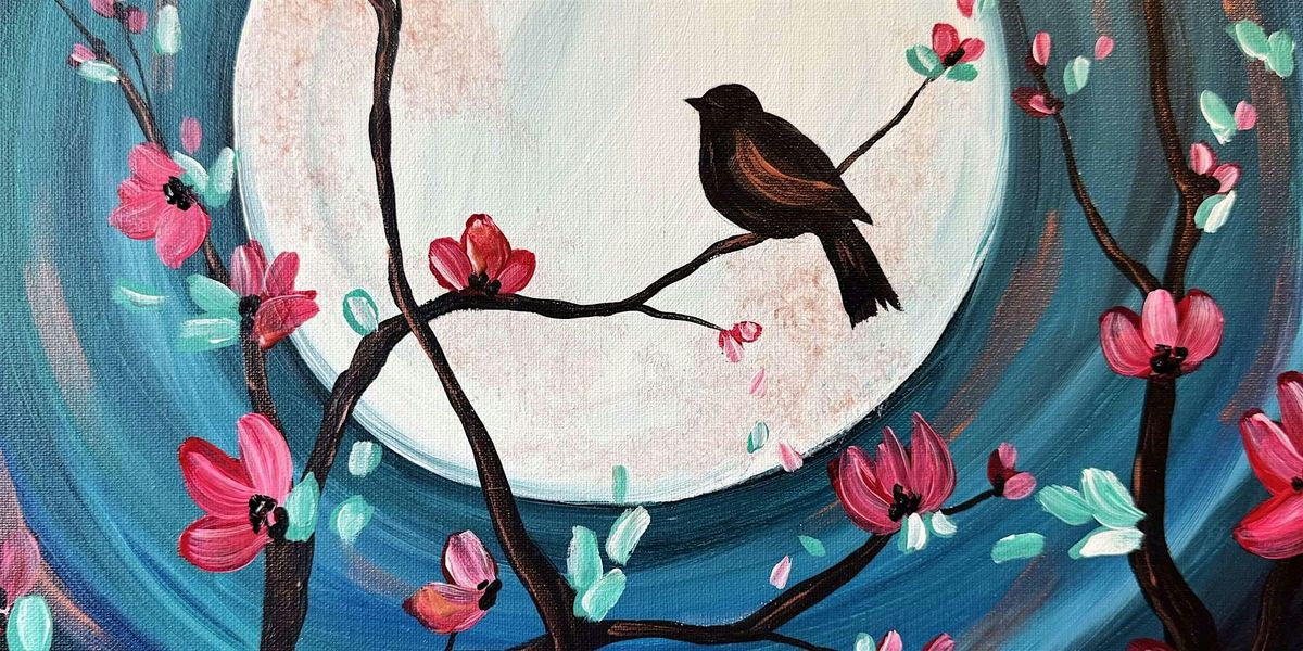 Midnight Magnolias - Paint and Sip by Classpop!™ | Event in Danville | AllEvents
