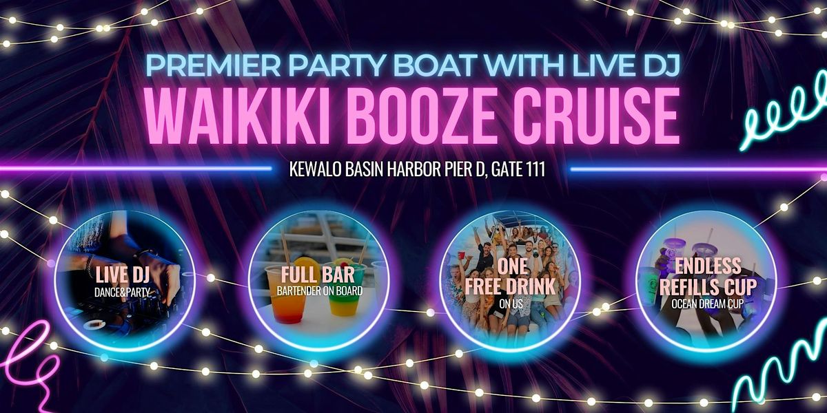 Waikiki Sunset Party Cruise with Live DJ | Event in Honolulu | AllEvents