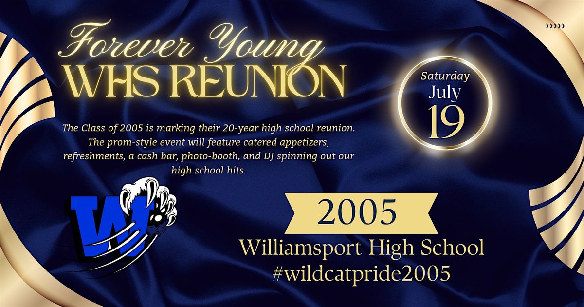 WHS Class of 2005 - 20th Reunion, 19 July | Event in Hagerstown | AllEvents