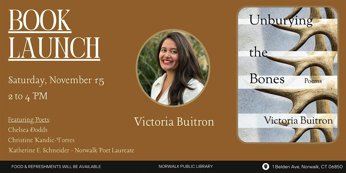 Unburying the Bones - Book Launch and Reading | Event in Norwalk | AllEvents