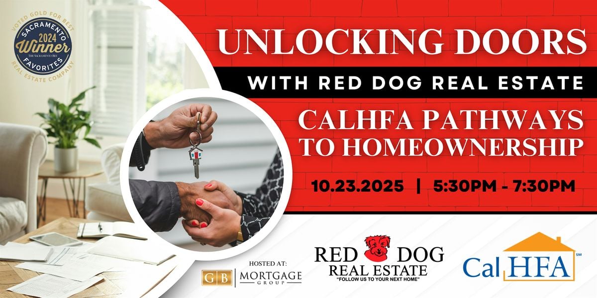 Unlocking Doors: CALHFA Pathways to Homeownership, 23 October | Event in Sacramento | AllEvents