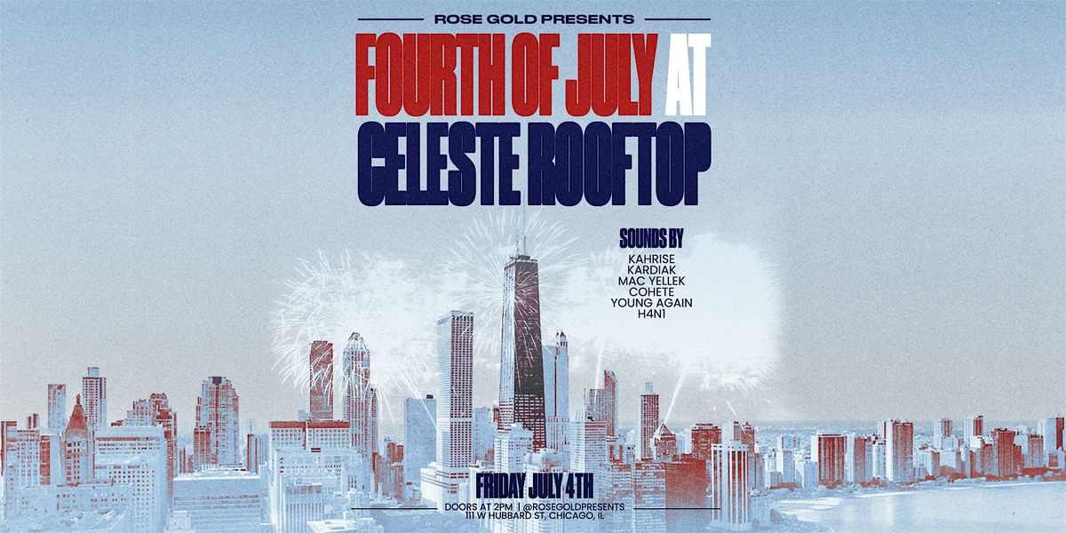 Fourth of July at Celeste Garden Rooftop, 4 July | Event in Chicago | AllEvents
