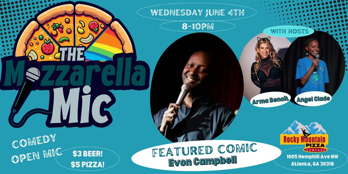 The Mozzarella Mic June 4th, 4 June | Event in Atlanta | AllEvents