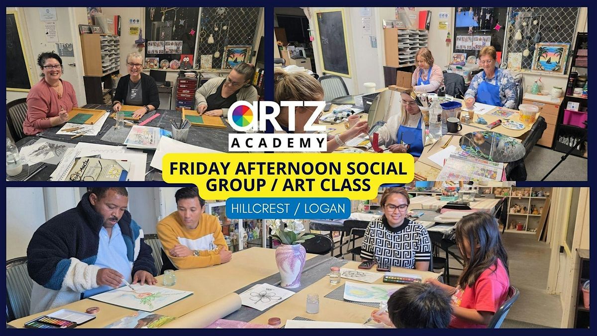 Painting & Drawing Art Class - Fridays at 3PM - Hillcrest QLD | Event in Hillcrest | AllEvents
