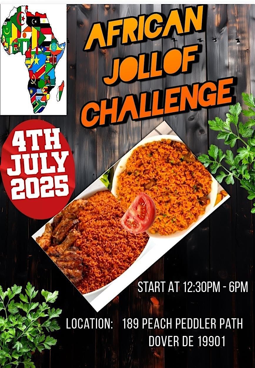 Africans Unity/Jollof Challenge, 4 July | Event in Dover | AllEvents