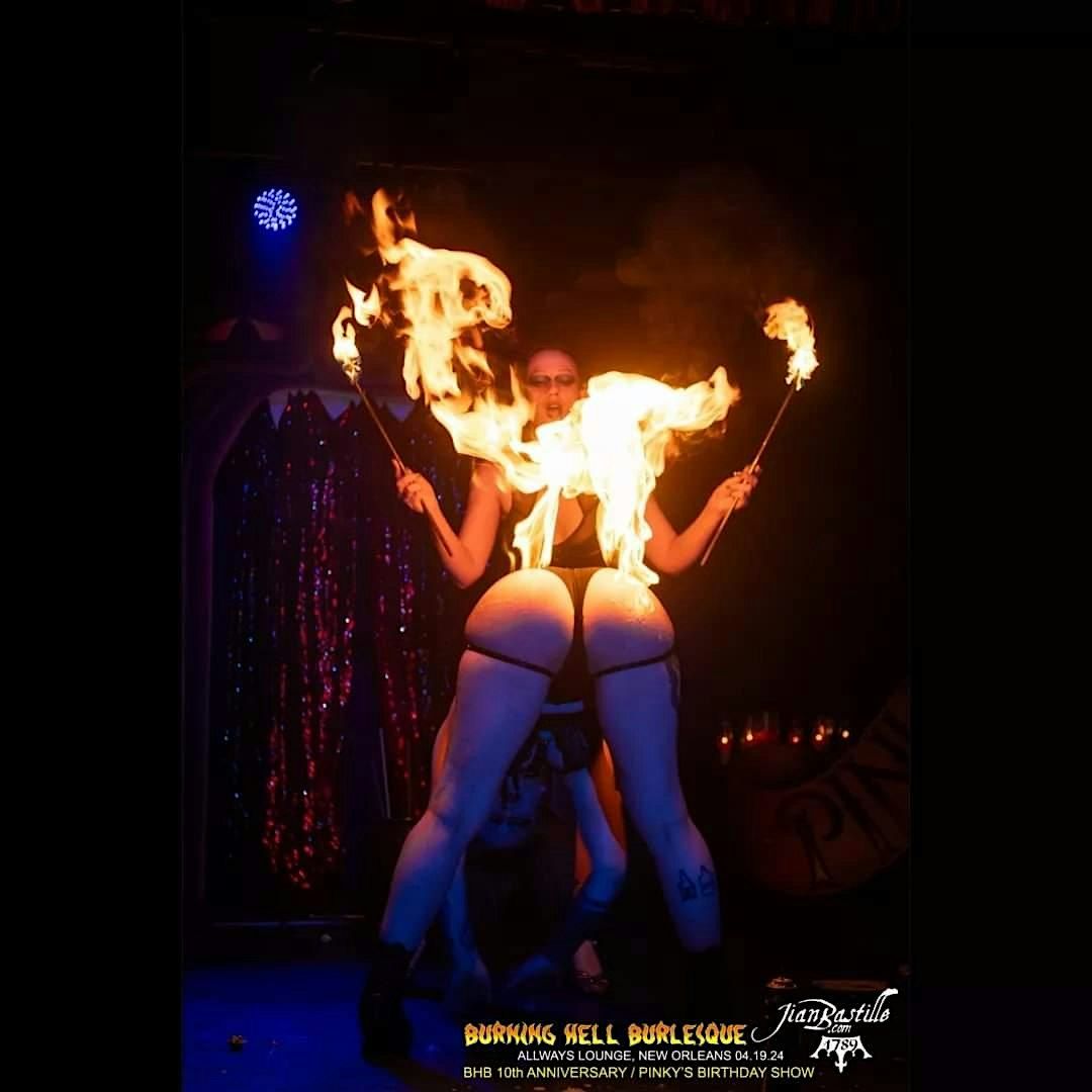 Burning Hell Burlesque: 7th Circle -  A Decadant & Debaucherous Night, 30 August | Event in New Orleans