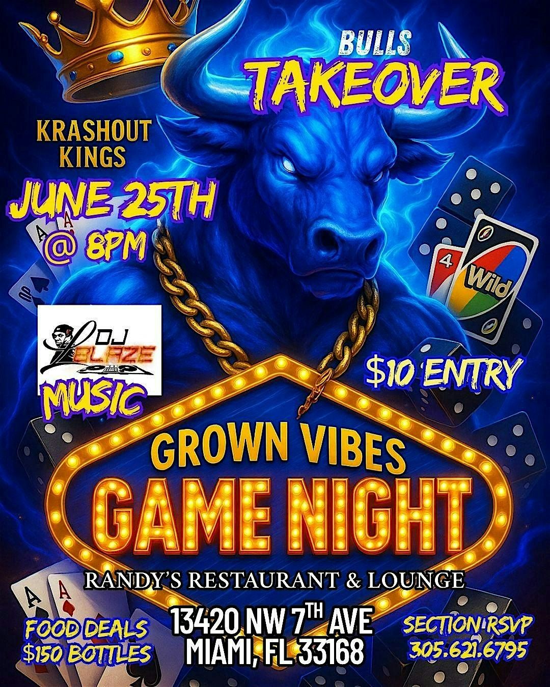 Grown Vibes Game Night | Event in Miami | AllEvents