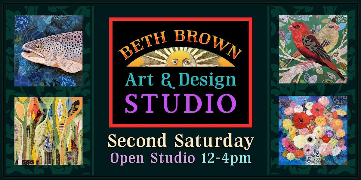 Second Saturday Open Studio, Beth Brown Art & Design Studio, Delmar, 12 ...