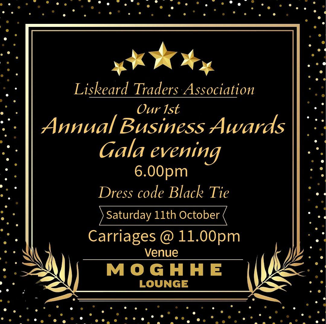 Liskeard Traders Association Annual Business Awards Gala Evening, 11 October | Event in Liskeard | AllEvents