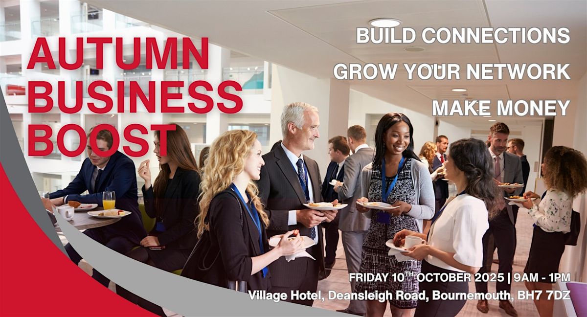 Autumn Business Boost by BNI Dorset, 10 October | Event in Bournemouth | AllEvents