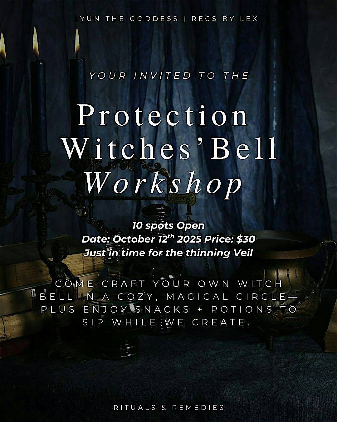 Witch Bell Protection Workshop, 12 October | Event in Tucson | AllEvents