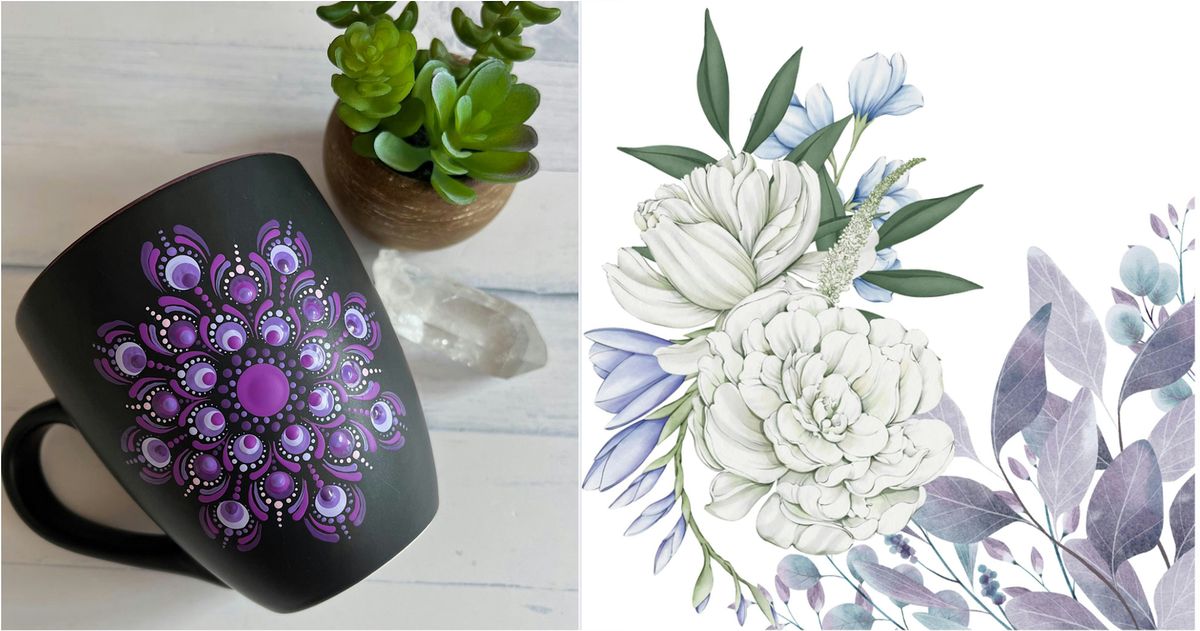 Mother's Day Event - Dot Mandala Mugs | Event in Fremont | AllEvents