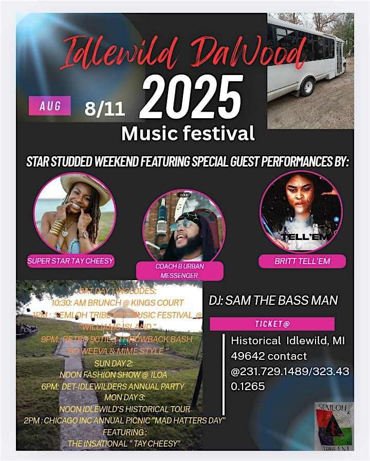 Copy of Historical Idlewild Music Festival "Woodstock Rodeo style", 8 August | Event in Idlewild