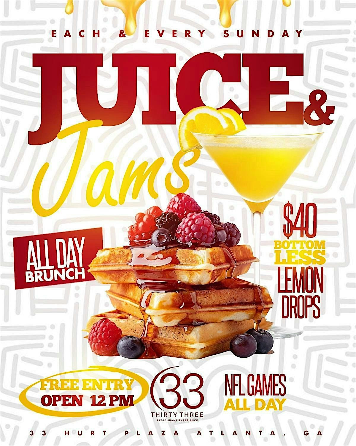 Juice & Jams : All Day Brunch | Event in Atlanta | AllEvents