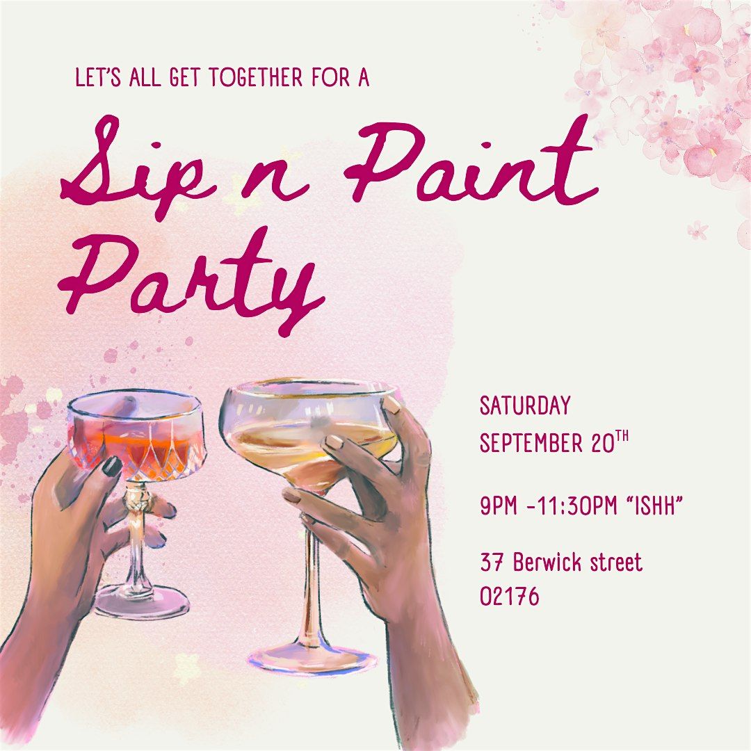 Sip & Paint by Number ✨, 20 September | Event in Melrose | AllEvents