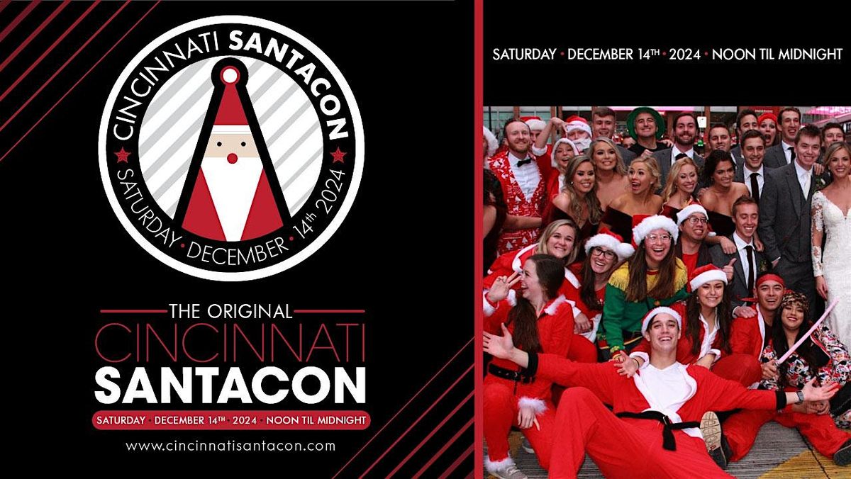 The Official 2025 Cincinnati SantaCon benefiting The Cure Starts Now, 13 December | Event in Cincinnati | AllEvents