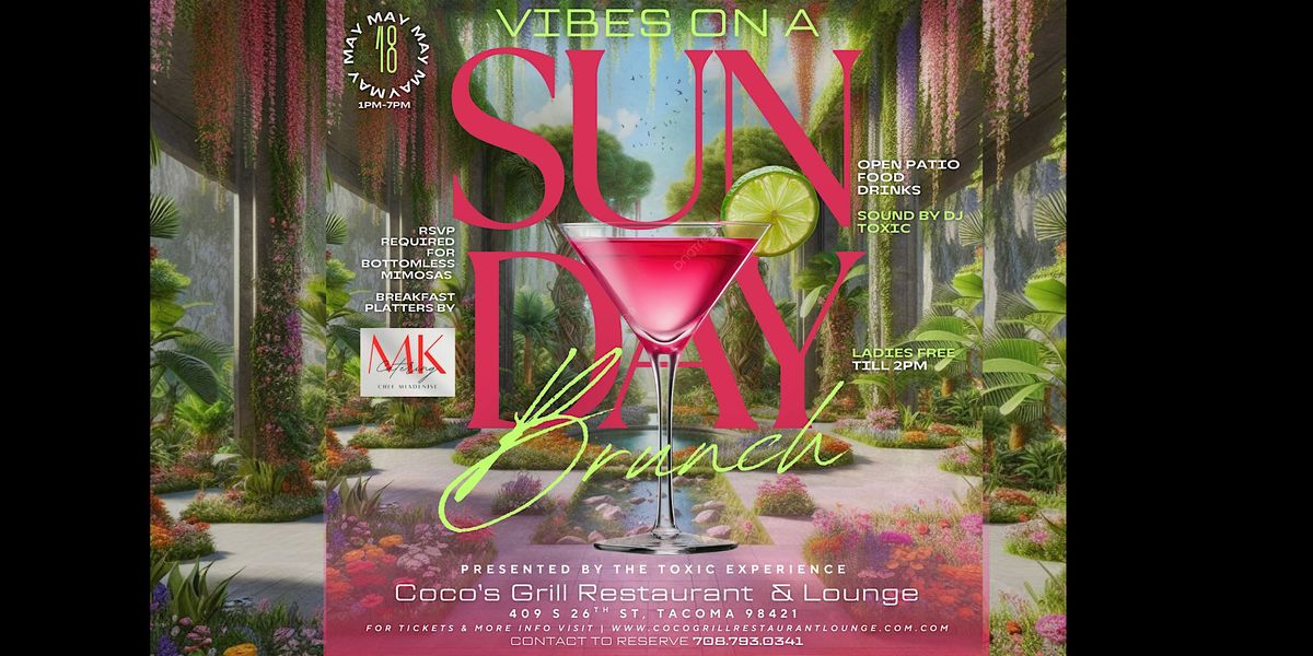 Vibes On A Sunday: The Day Party, 18 May | Event in Tacoma | AllEvents