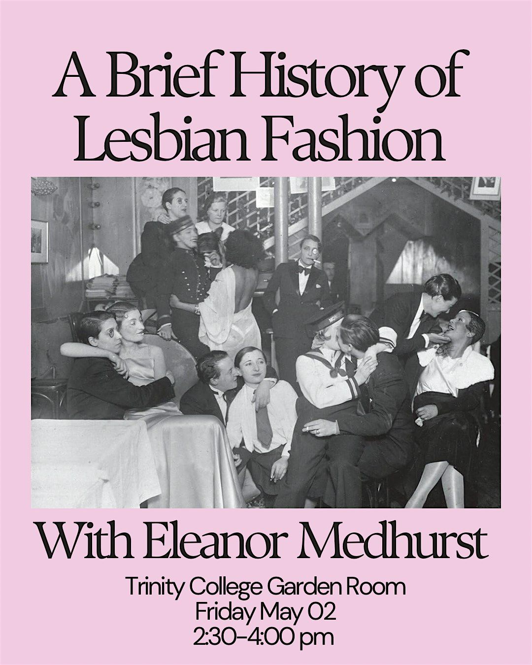 “A Brief History of Lesbian Fashion” with Eleanor Medhurst | Event in Oxford | AllEvents