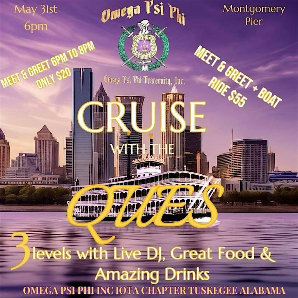 Cruise with the Ques Boatride and Meet and Greet, 31 May | Event in Montgomery | AllEvents