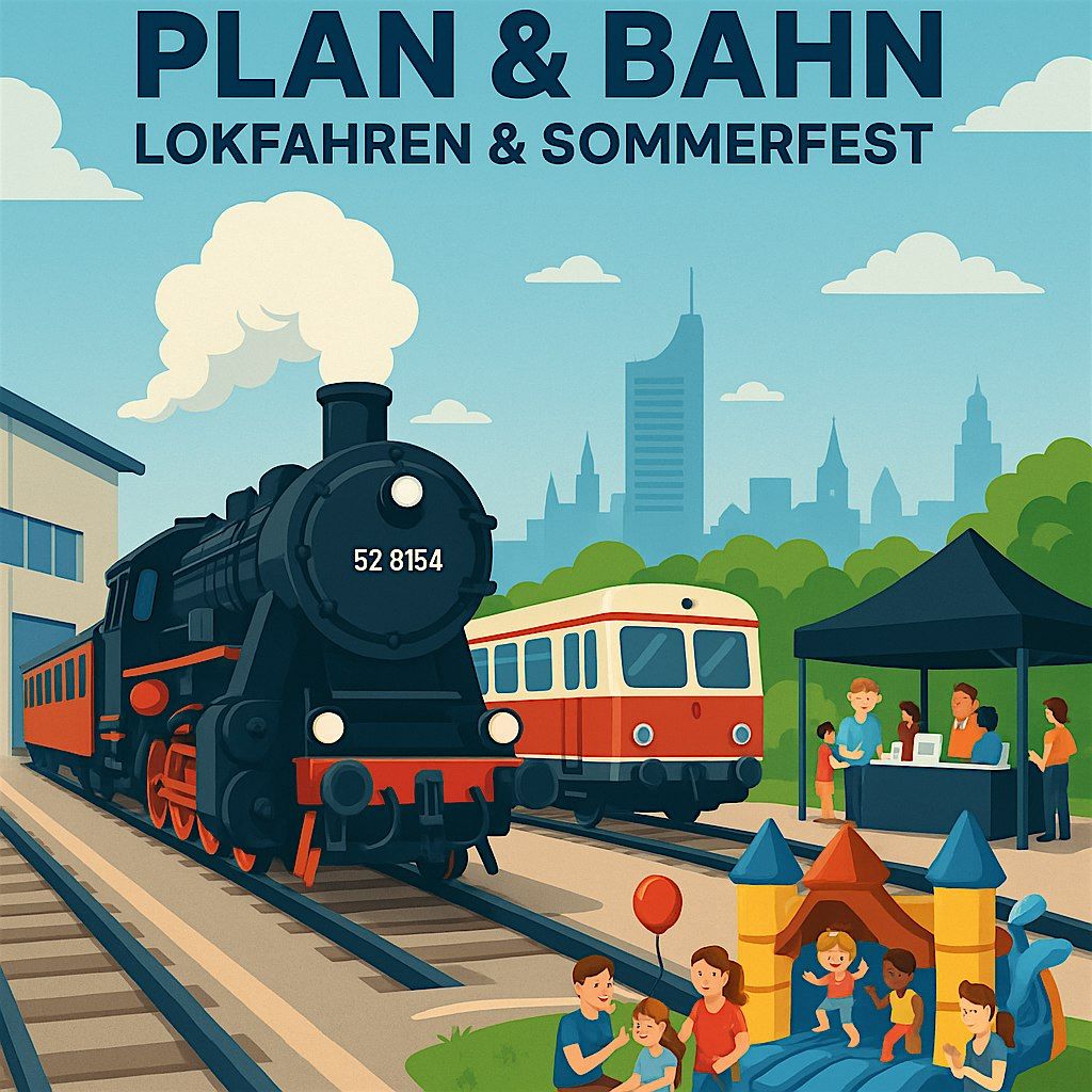 Plan & Bahn - Lokfahren und Sommerfest, 20 September | Event in Leipzig | AllEvents