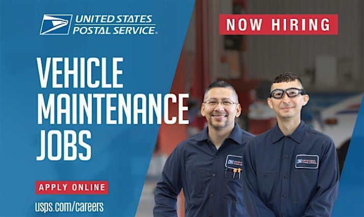 USPS VEHICLE MAINTENANCE CAREER FAIR, 14 August | Event in TRENTON | AllEvents