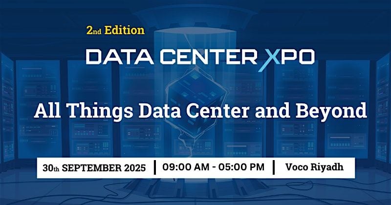 DATA CENTER XPO - SAUDI, 30 September | Event in Riyadh | AllEvents