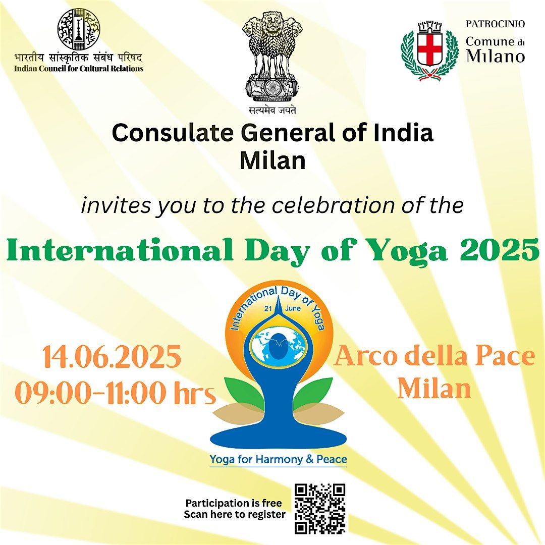 International Day of Yoga 2025, 14 June | Event in Milano | AllEvents